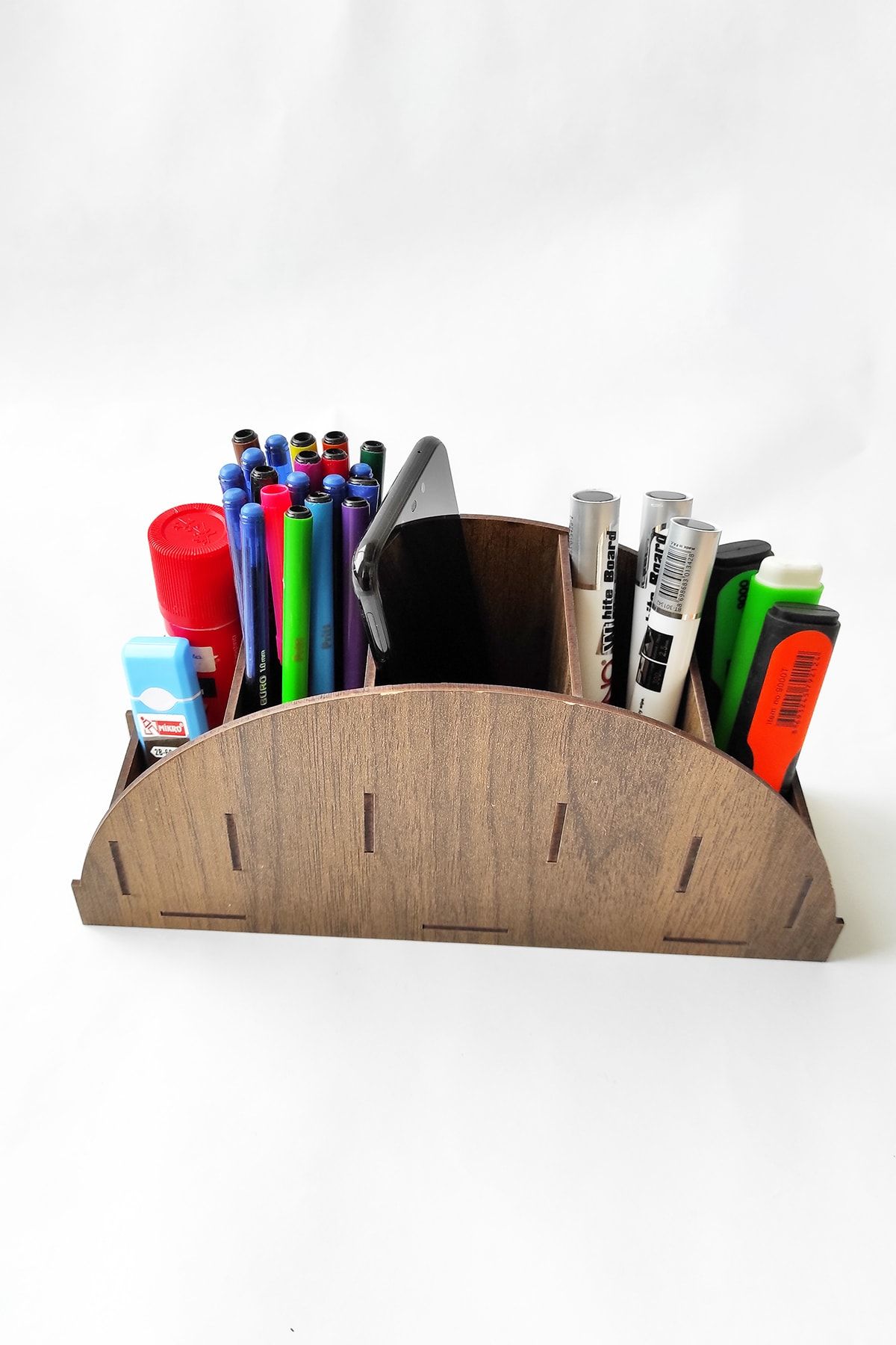 Oval%20Ahşap%20Masaüstü%20Kalemlik%20Organizer