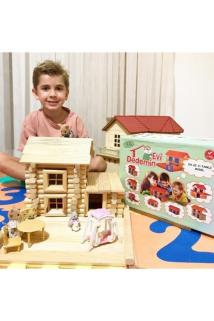 Dedemin Evi Ahşap Yapboz Ev