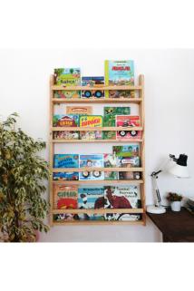 Çocuk Odası 4 Katlı Montessori Eğitici Kitaplık